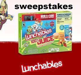 lunchables sweepstakes|Lunchables Sweepstakes: Enter Pin Codes to Win .